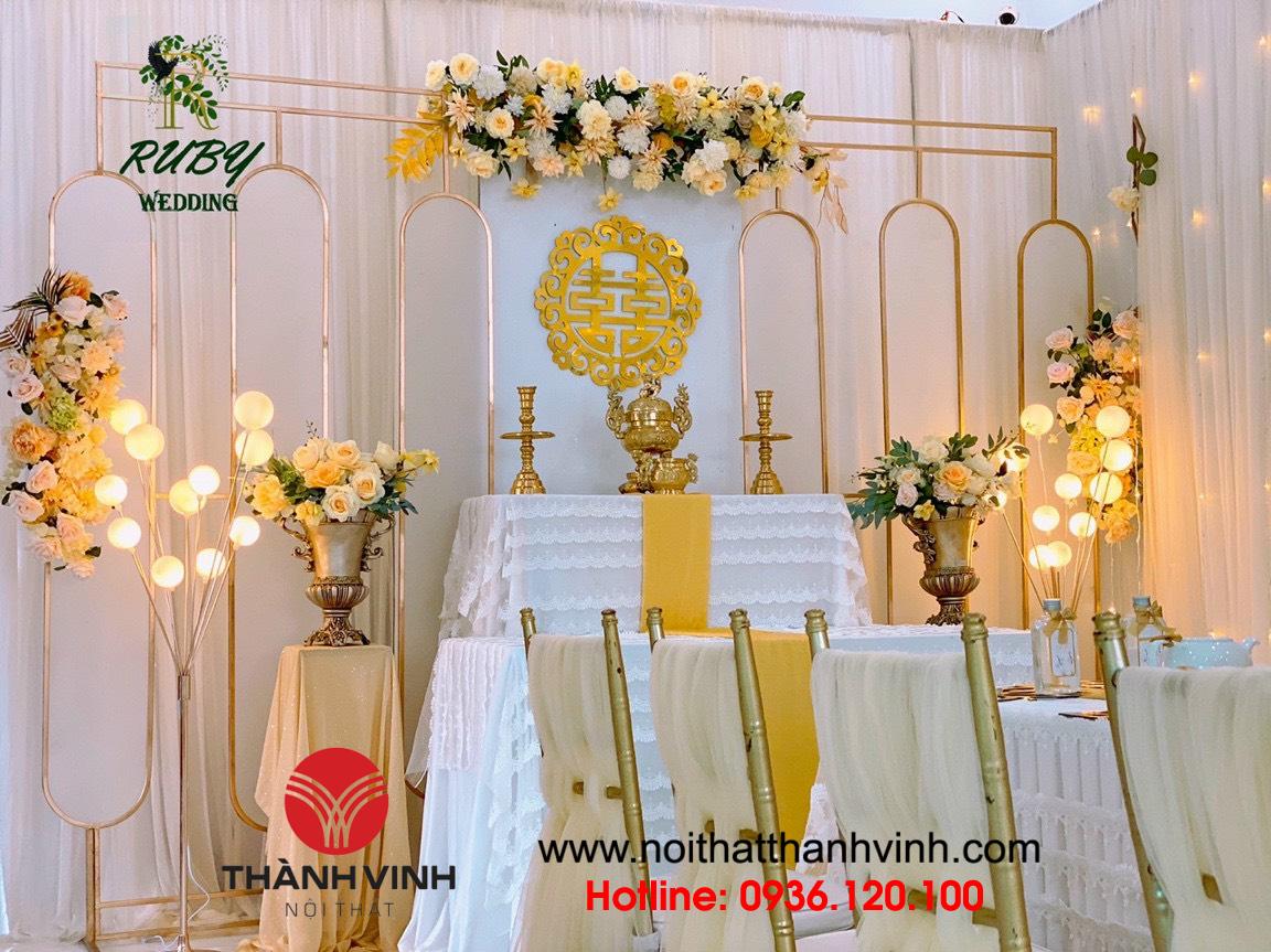 Màu sắc nhẹ nhàng kết hợp phụ kiện giúp không gian nổi bật