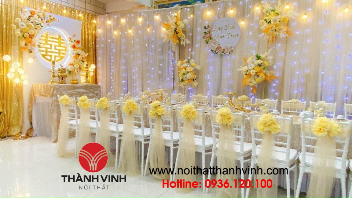 Cách lựa chọn ghế nhựa đám cưới 2022 tuyệt đẹp như thế nào ? 4 Chi phí luôn là yếu tố quyết định của những chiếc ghế sự kiện
