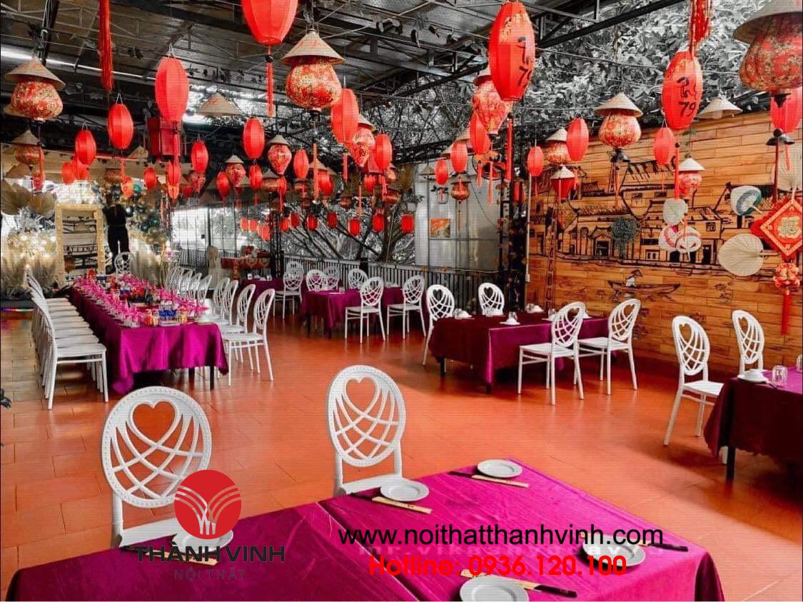 Ghế louis nhựa cho nhà hàng ở Phú Thọ
