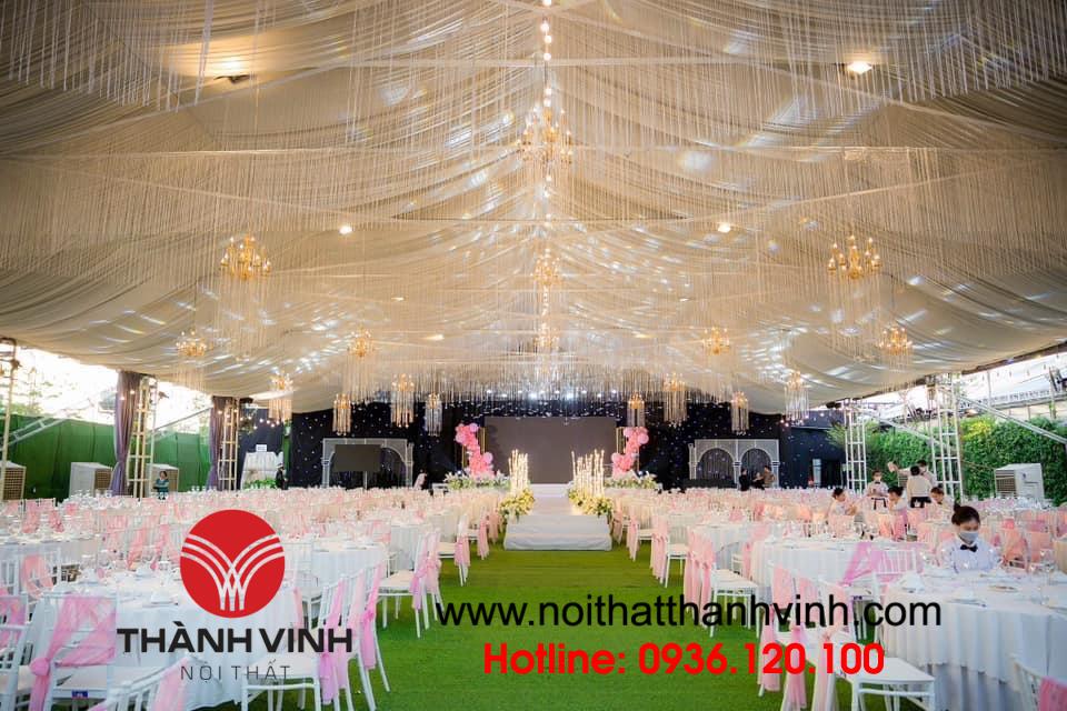 Ghế chiavari nhựa đám cưới tại Hà Nội